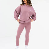 Addie Oversized Hoodie - Dusty Pink