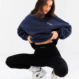 Addie Oversized Hoodie - True Navy