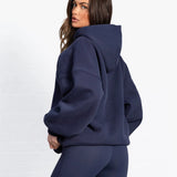 Addie Oversized Hoodie - True Navy