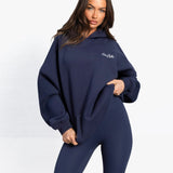 Addie Oversized Hoodie - True Navy