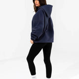 Addie Oversized Hoodie - True Navy