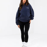 Addie Oversized Hoodie - True Navy