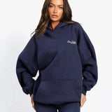 Addie Oversized Hoodie - True Navy