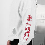 Miles Relaxed Hoodie - Marl White