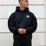 Luke Relaxed Hoodie - Black