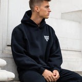Luke Relaxed Hoodie - Black