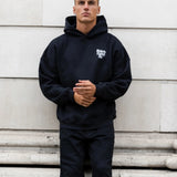 Luke Relaxed Hoodie - Black