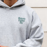 Luke Relaxed Hoodie - Marl Grey