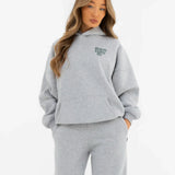 Romi Oversized Hoodie - Marl Grey
