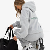 Romi Oversized Hoodie - Marl Grey