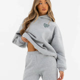 Romi Oversized Hoodie - Marl Grey