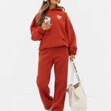 Romi Oversized Hoodie - Washed Red