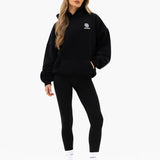 Iris Oversized Hoodie - Black