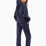 Iris Oversized Hoodie - True Navy
