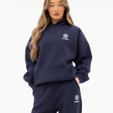 Iris Oversized Hoodie - True Navy