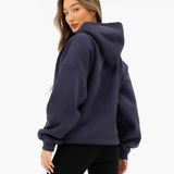 Iris Oversized Hoodie - True Navy