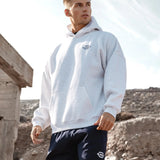 Track Active Hoodie - Marl White