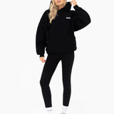 Saskia Oversized Hoodie - Black