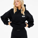 Motion Oversized Hoodie - Black