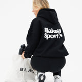 Motion Oversized Hoodie - Black