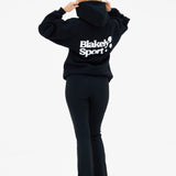 Motion Oversized Hoodie - Black