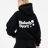 Motion Oversized Hoodie - Black