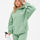 Motion Oversized Hoodie - Pale Green