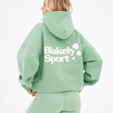 Motion Oversized Hoodie - Pale Green
