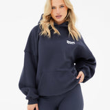 Motion Oversized Hoodie - True Navy