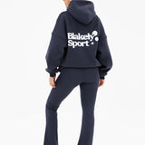Motion Oversized Hoodie - True Navy