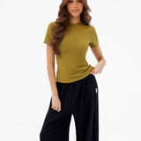 Lucia Baby Tee - Deep Olive