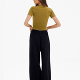 Lucia Baby Tee - Deep Olive