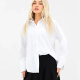 Sabrina Oversized Shirt - White