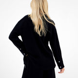 Mila Oversized Shirt - Black