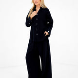 Mila Oversized Shirt - Black