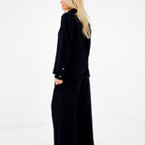 Mila Oversized Shirt - Black