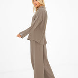 Mila Oversized Shirt - Tan