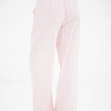 Elena Stripe Trousers - Light Pink
