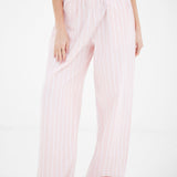 Elena Stripe Trousers - Light Pink