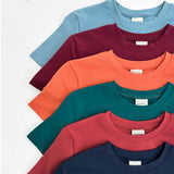 Lucia Baby Tee - Navy