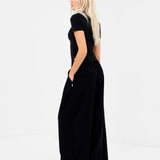 Lucia Baby Tee - Black