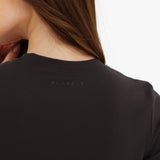 Lucia Baby Tee - Espresso Brown