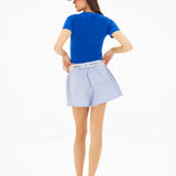 Lucia Baby Tee - Dark Cobalt