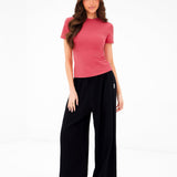 Lucia Baby Tee - Bright Pink