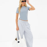 Lucia Baby Tee - Pale Blue