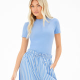 Lucia Baby Tee - Light Blue