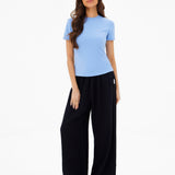 Lucia Baby Tee - Light Blue