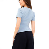 Lucia Baby Tee - Pale Blue