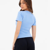 Lucia Baby Tee - Light Blue