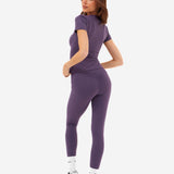Lucia Baby Tee - Rich Plum